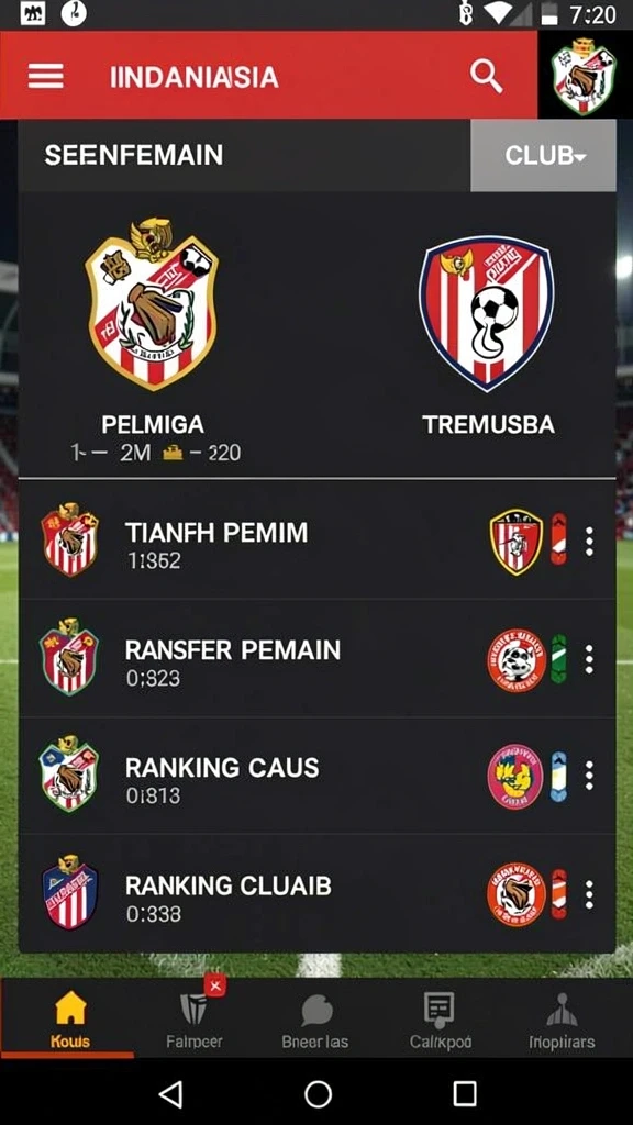 Screenshot rajaclub nomor 1